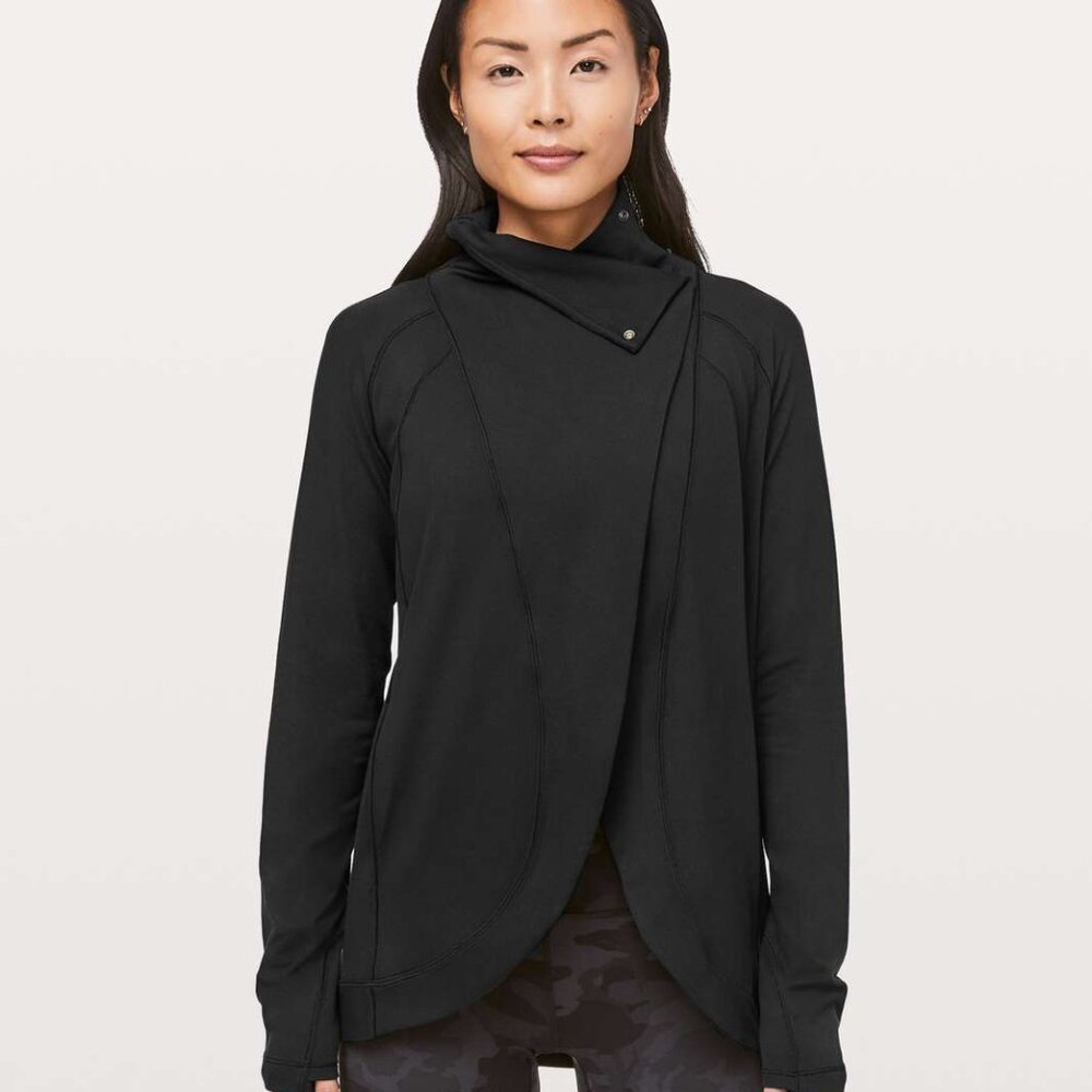 Lululemon Rulu Rally Wrap - Size 10 Black